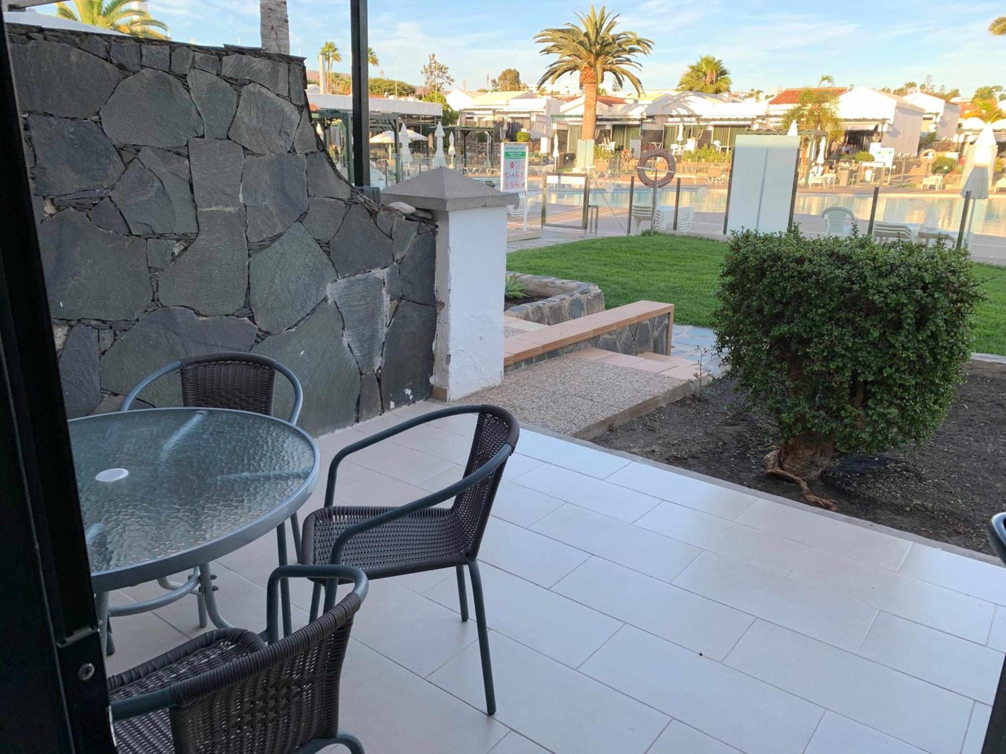 Bungalow Enfrente Piscina En Maspalomas 마스팔로마스 외부 사진